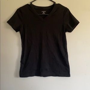 Plain black t-shirt